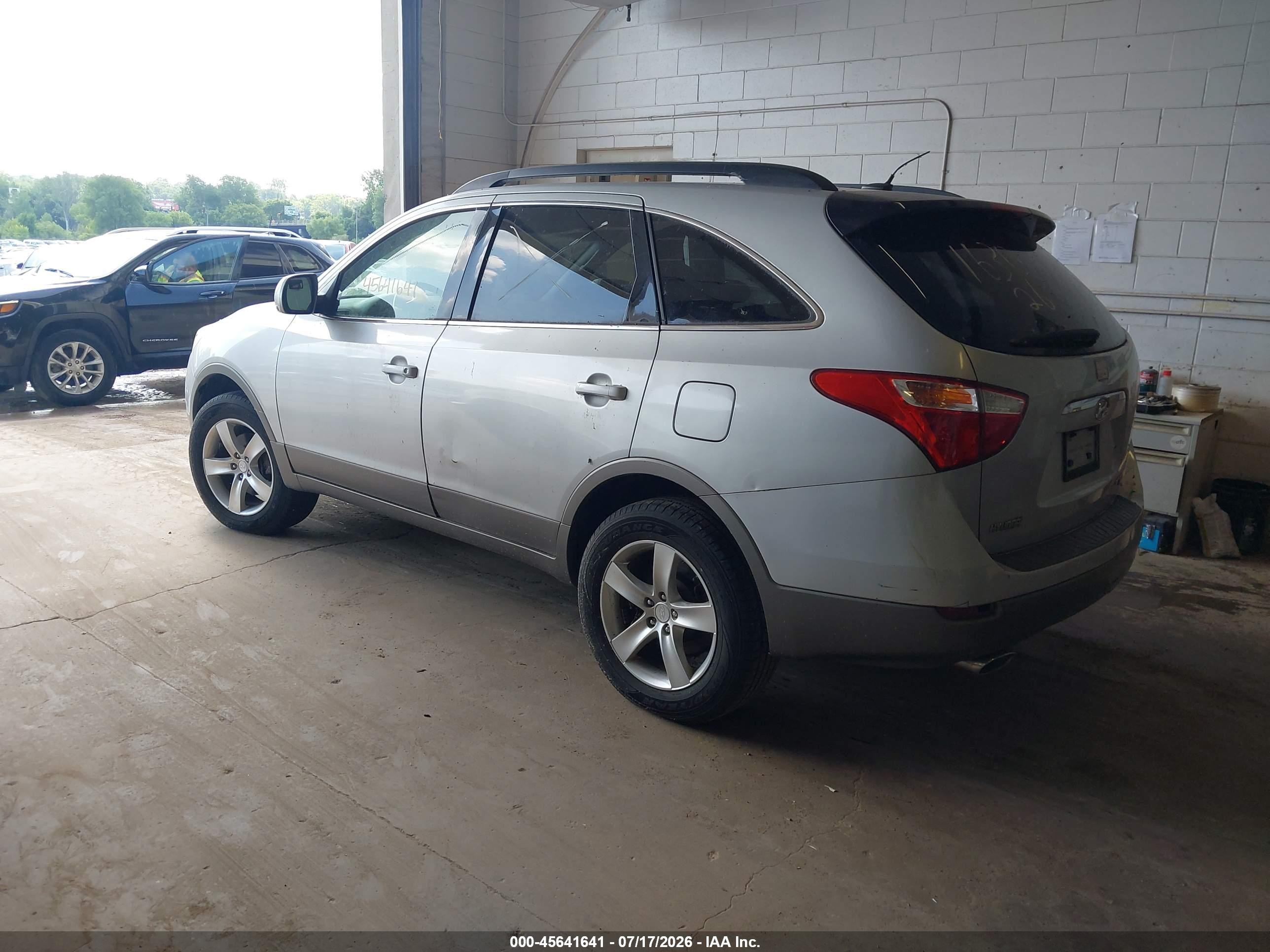 2008 Hyundai Veracruz Gls/limited/se Gray vin: KM8NU73C98U043471