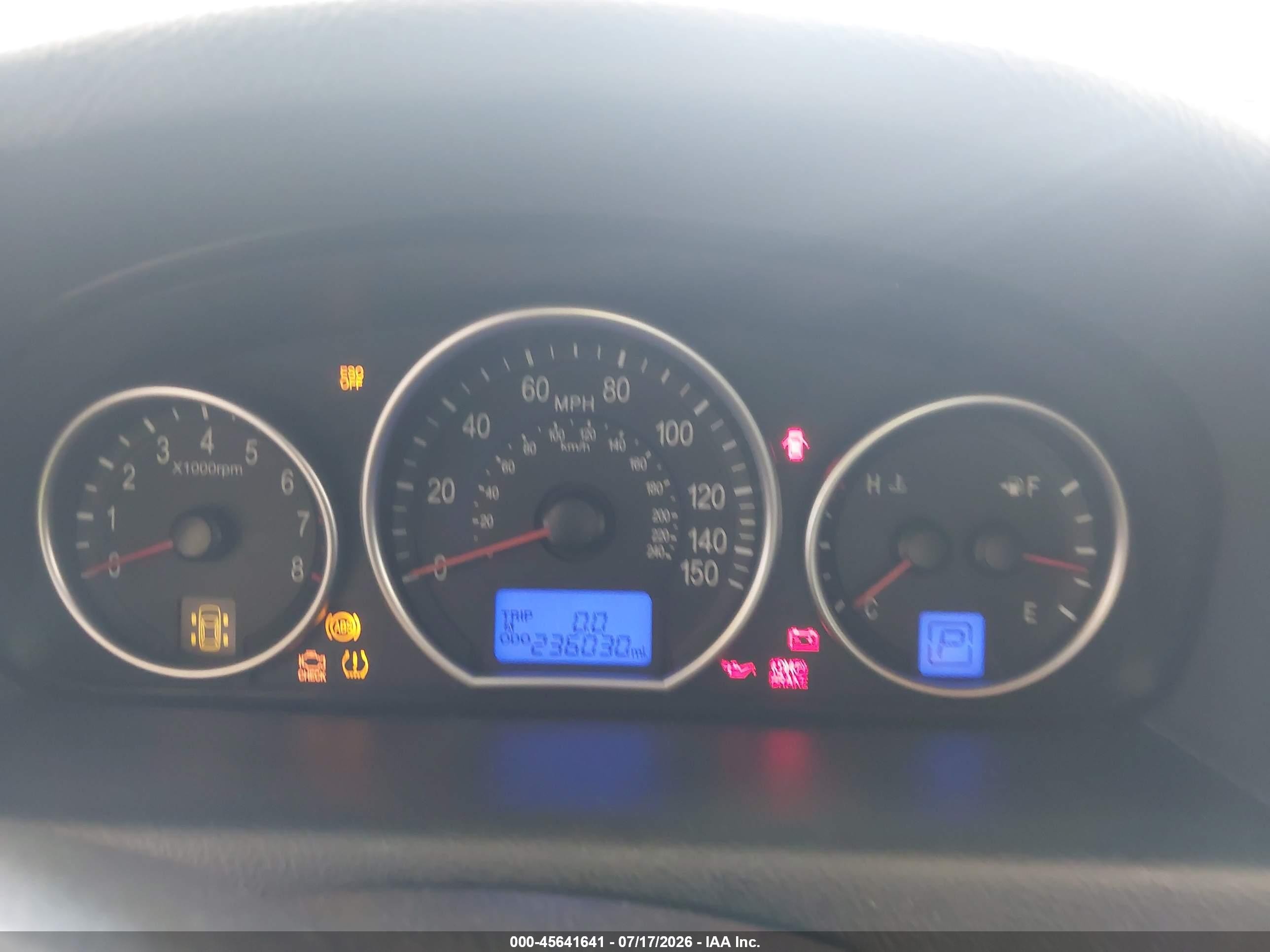 2008 Hyundai Veracruz Gls/limited/se Gray vin: KM8NU73C98U043471