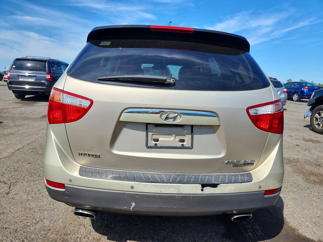 2008 Hyundai Veracruz Gls Tan vin: KM8NU73CX8U043429