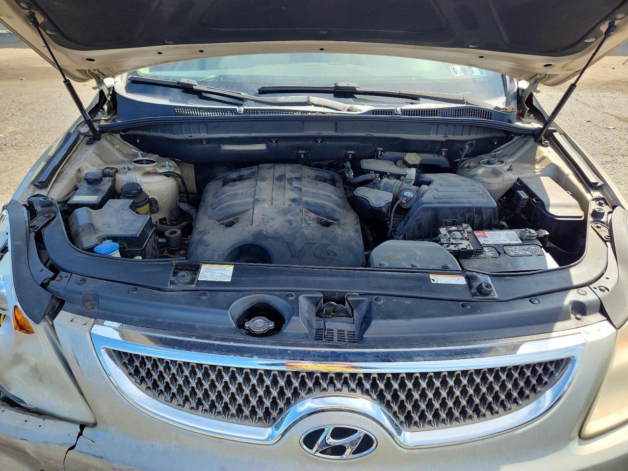 2008 Hyundai Veracruz Gls Tan vin: KM8NU73CX8U043429