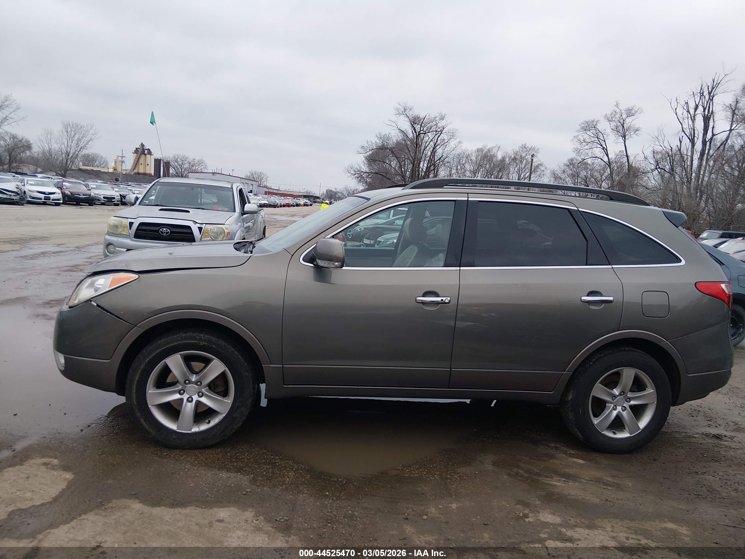 2008 Hyundai Veracruz Gls/limited/se Gray vin: KM8NU73CX8U058092