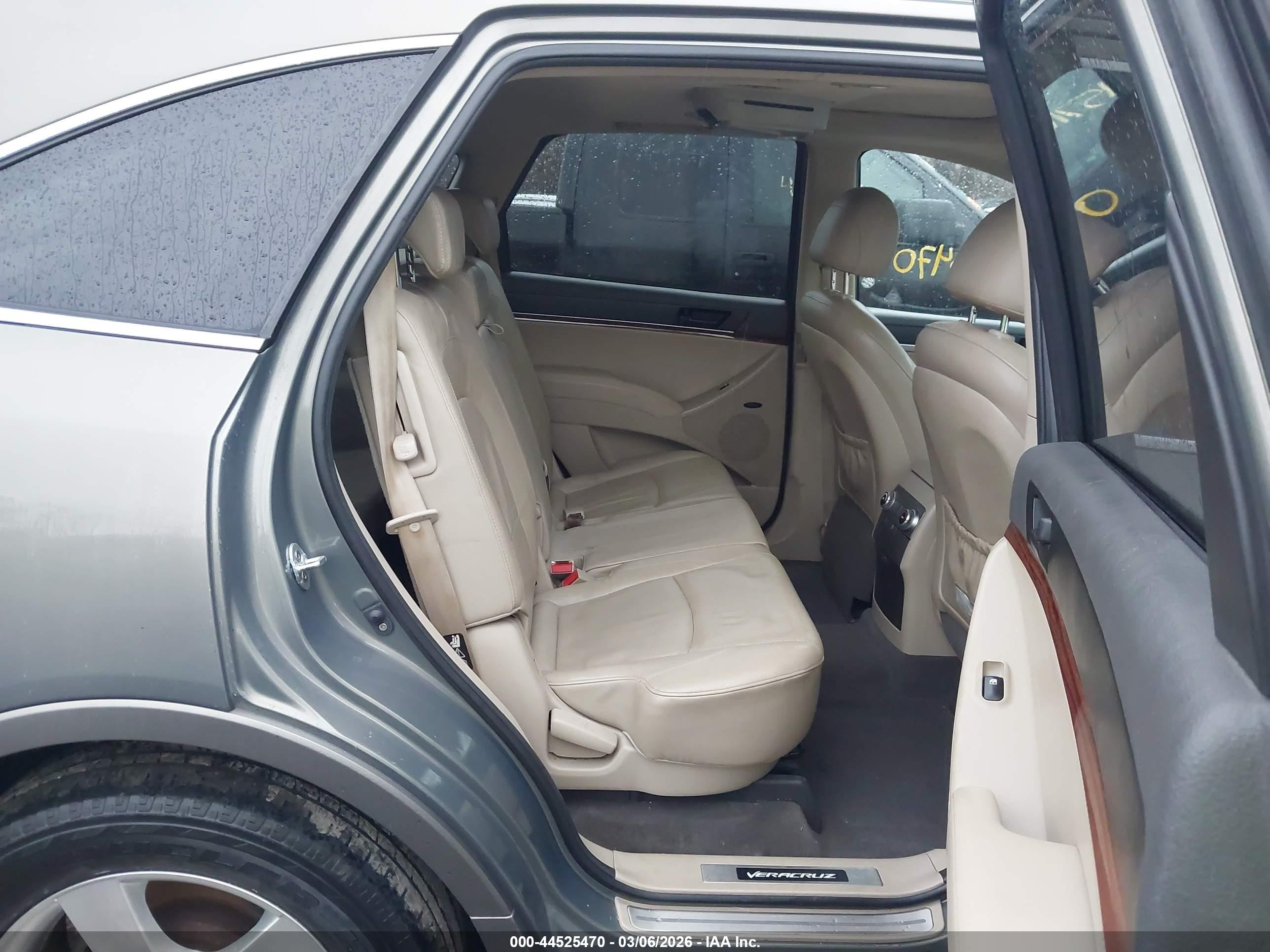 2008 Hyundai Veracruz Gls/limited/se Gray vin: KM8NU73CX8U058092