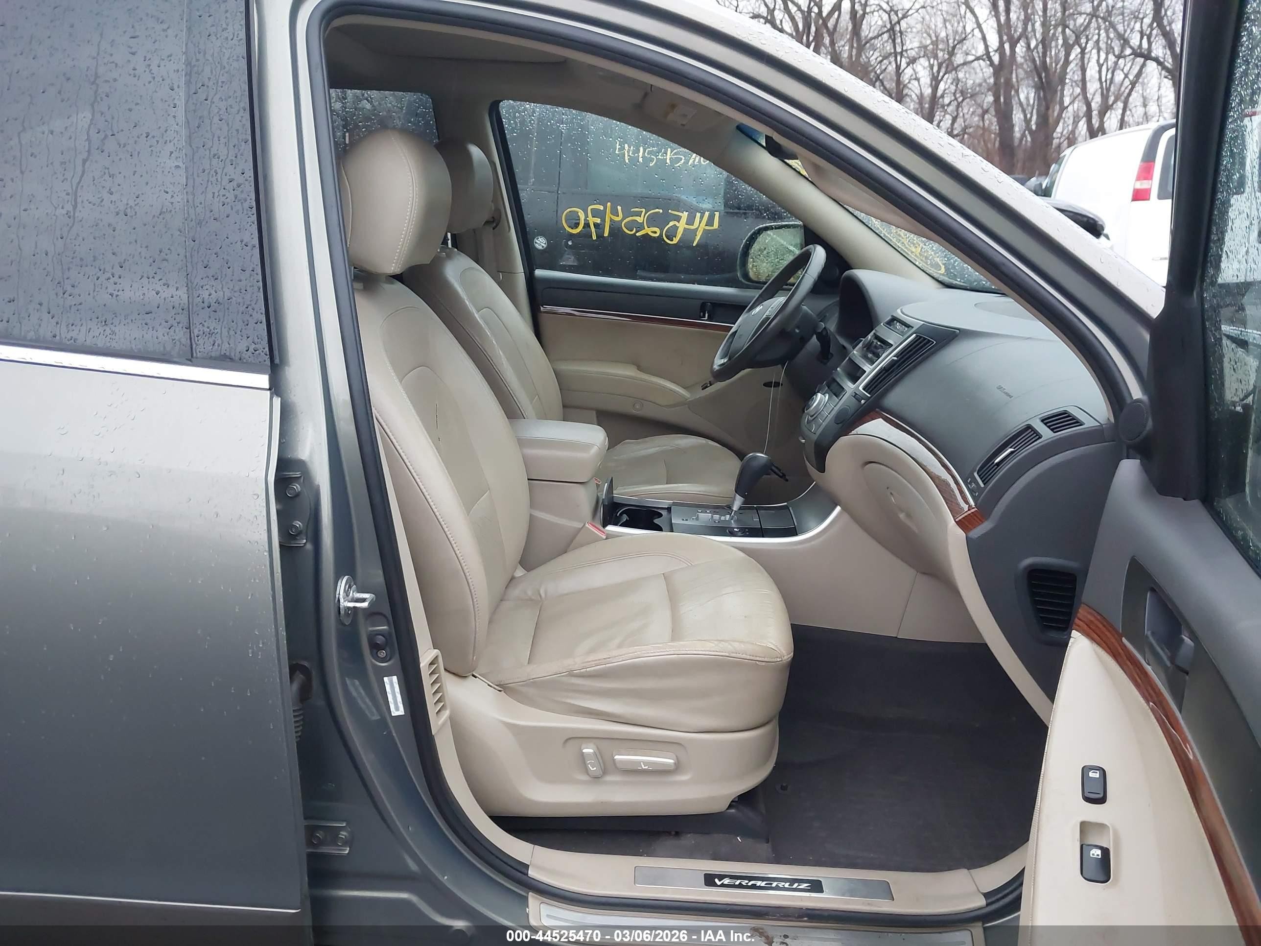 2008 Hyundai Veracruz Gls/limited/se Gray vin: KM8NU73CX8U058092