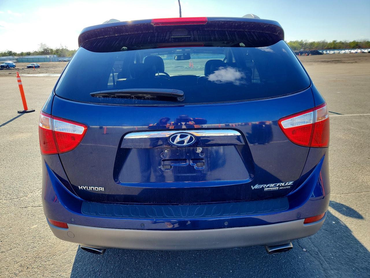 2009 Hyundai Veracruz Limited Синий vin: KM8NU73CX9U081602