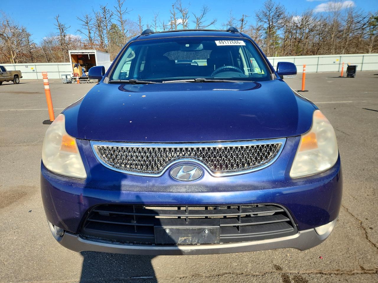 2009 Hyundai Veracruz Limited Синий vin: KM8NU73CX9U081602