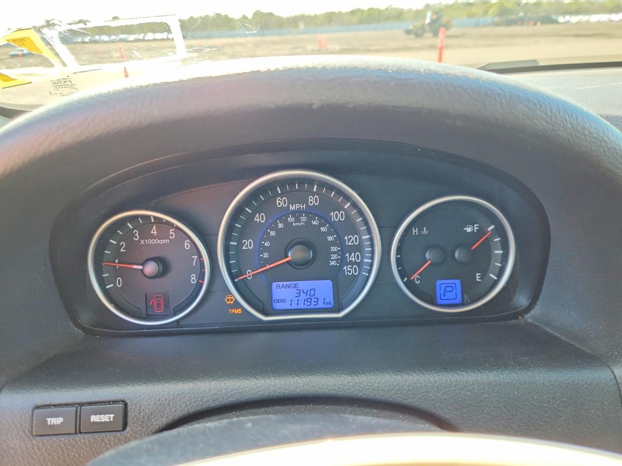 2009 Hyundai Veracruz Limited Синий vin: KM8NU73CX9U081602