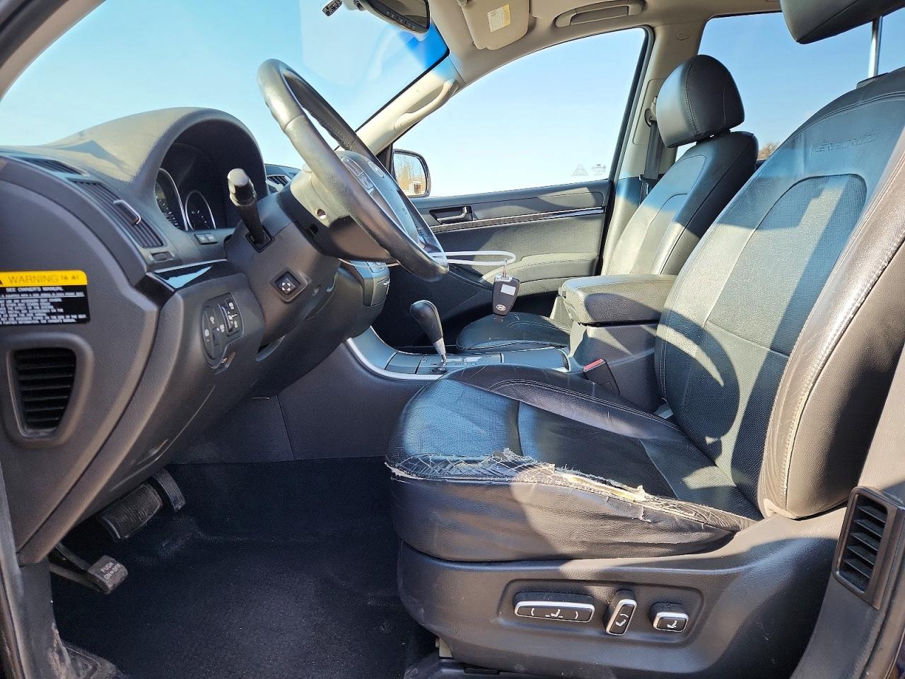 2009 Hyundai Veracruz Limited Синий vin: KM8NU73CX9U081602