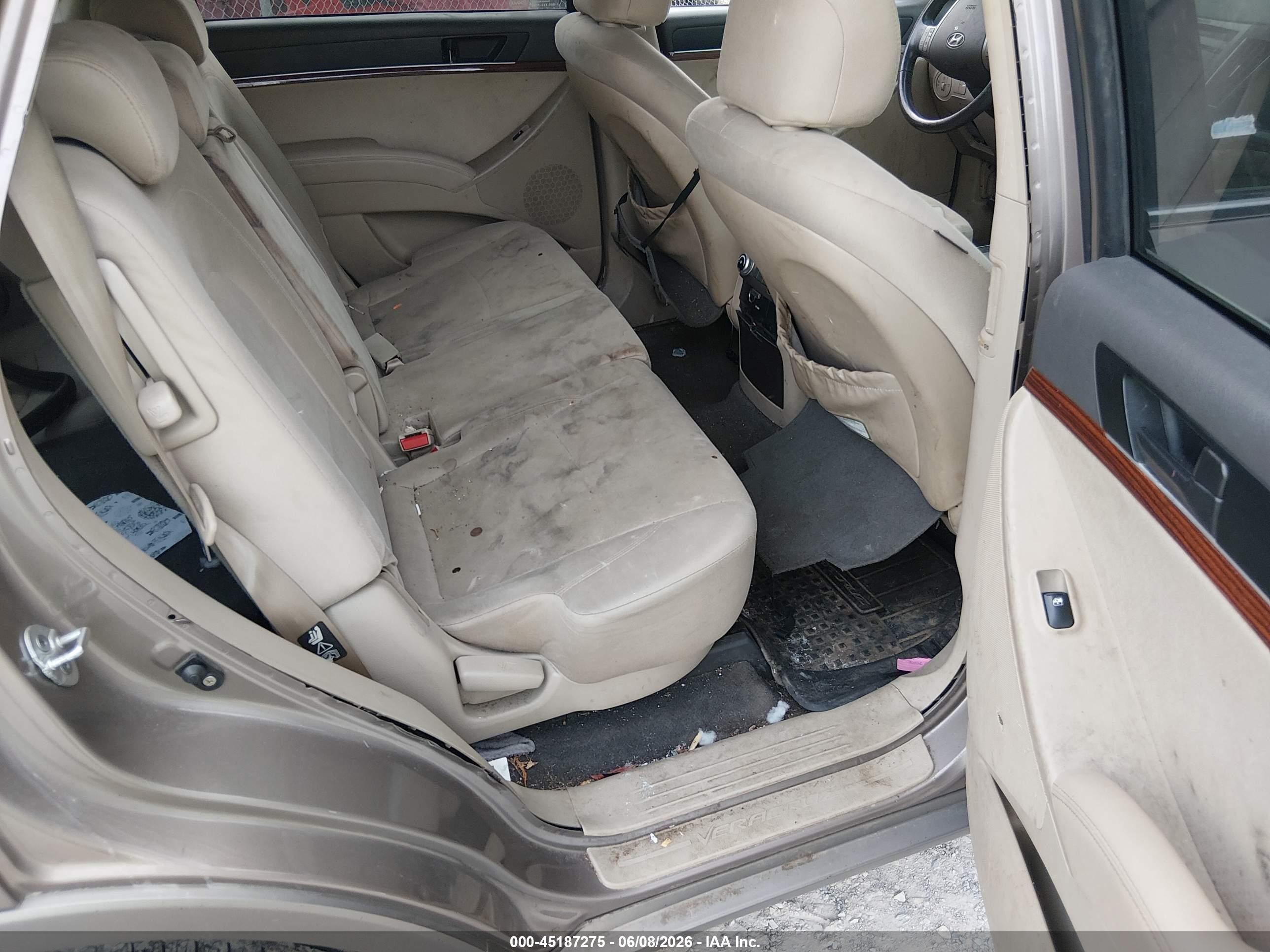 2011 Hyundai Veracruz Gls Brown vin: KM8NUDCC0BU145618