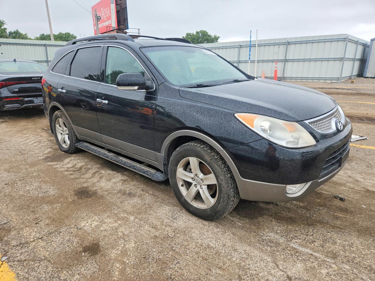 2011 Hyundai Veracruz Limited Black vin: KM8NUDCC0BU163150