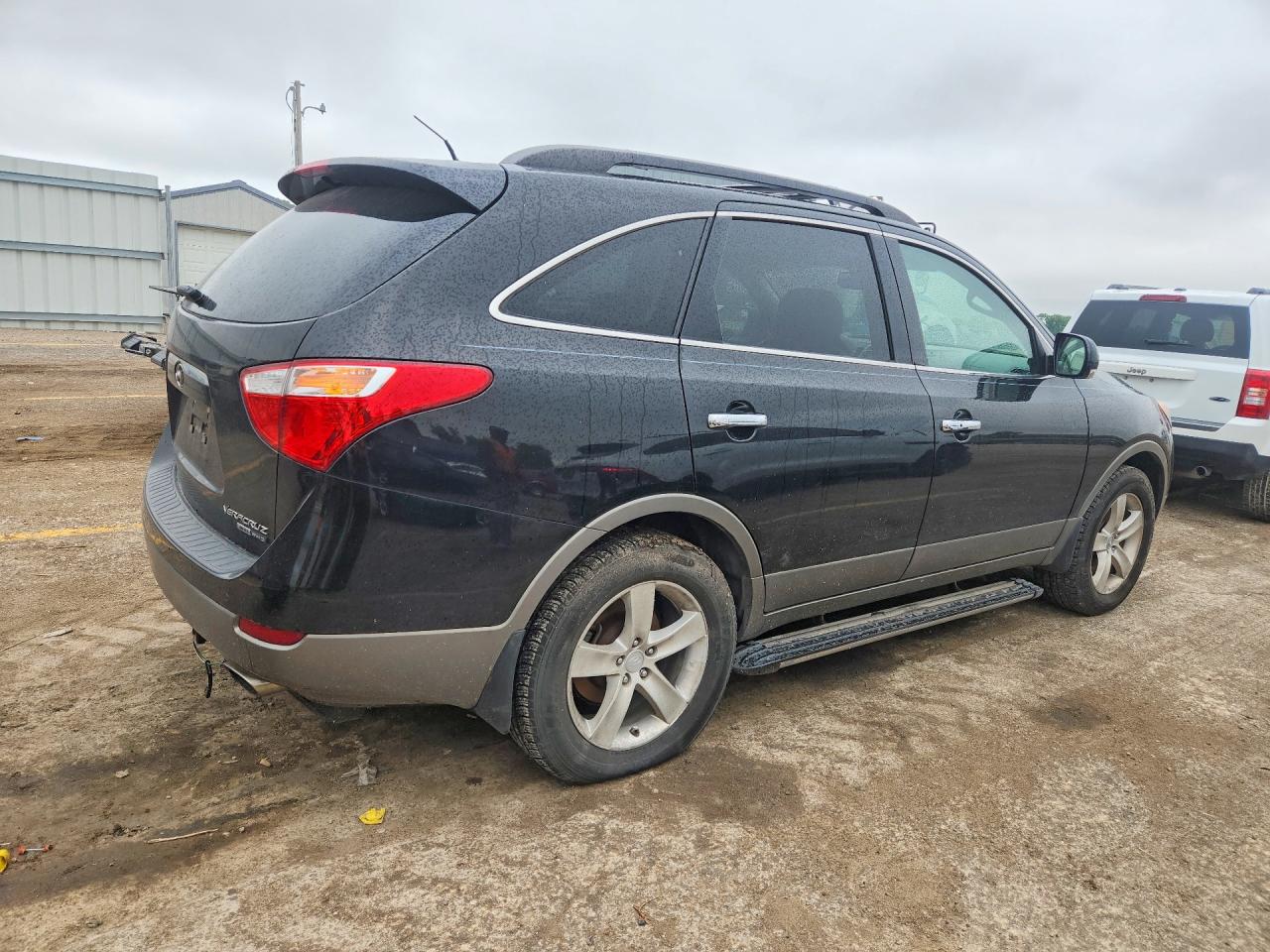 2011 Hyundai Veracruz Limited Black vin: KM8NUDCC0BU163150