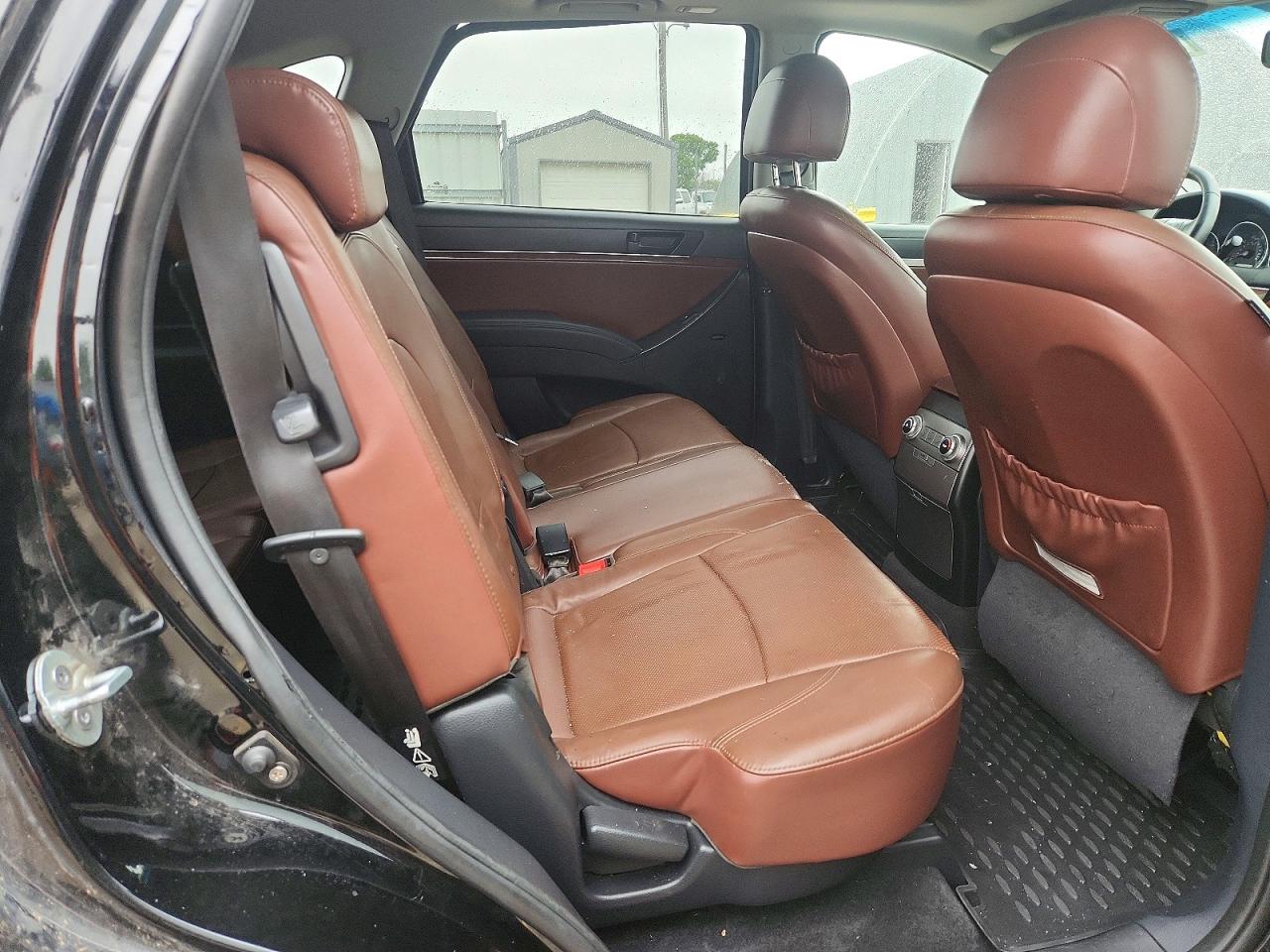 2011 Hyundai Veracruz Limited Black vin: KM8NUDCC0BU163150
