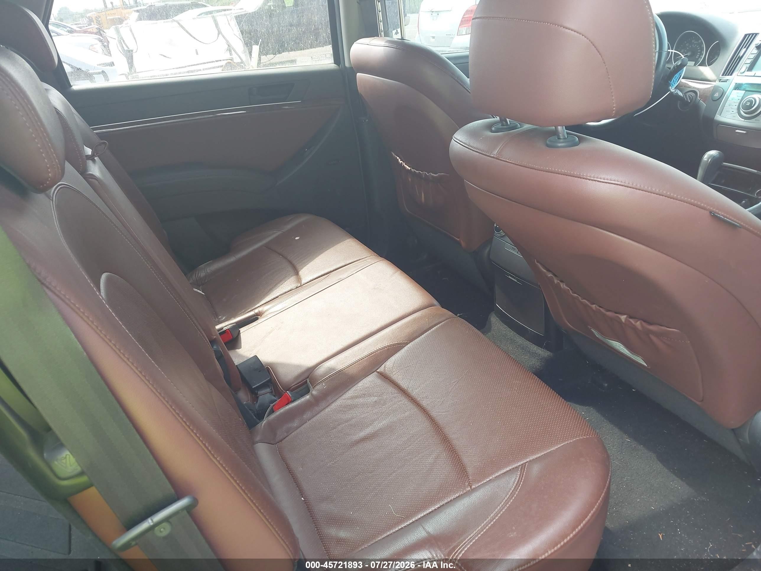 2011 Hyundai Veracruz Limited Белый vin: KM8NUDCC0BU167151