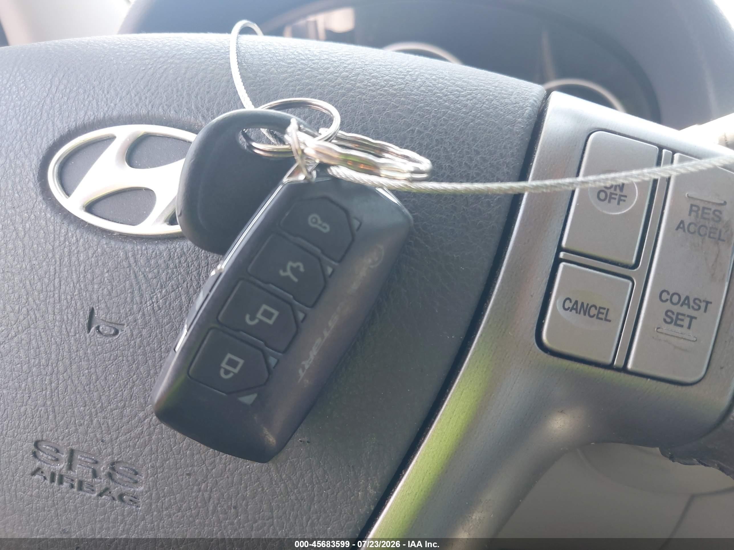 2010 Hyundai Veracruz Gls Black vin: KM8NUDCC1AU107958