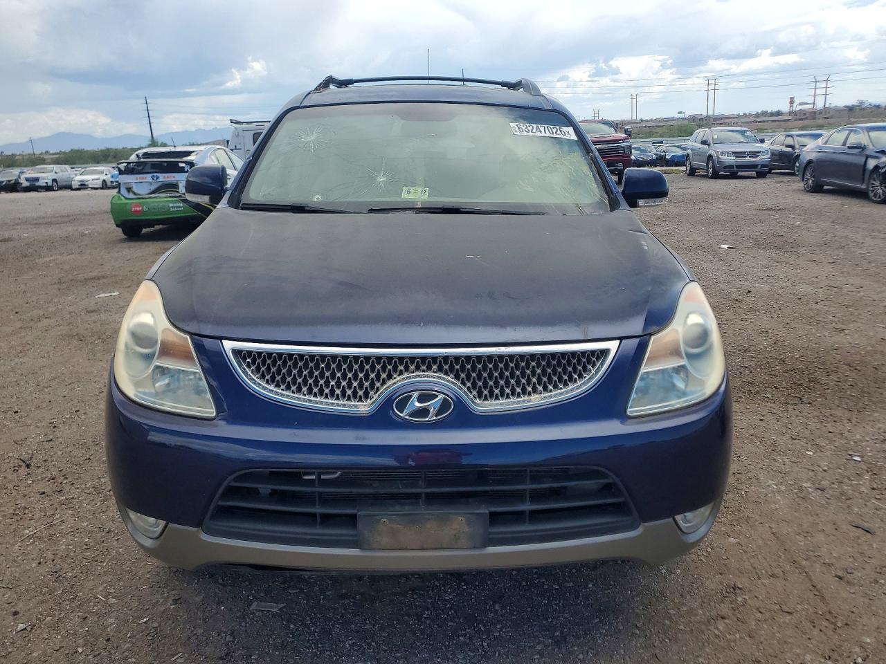 2011 Hyundai Veracruz Gls Blue vin: KM8NUDCC1BU143022