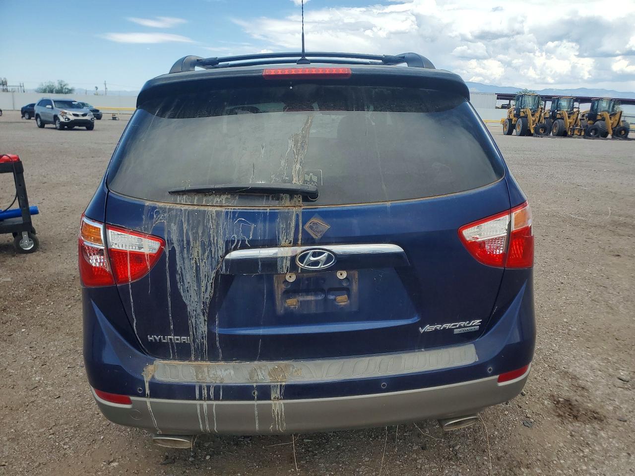 2011 Hyundai Veracruz Gls Blue vin: KM8NUDCC1BU143022