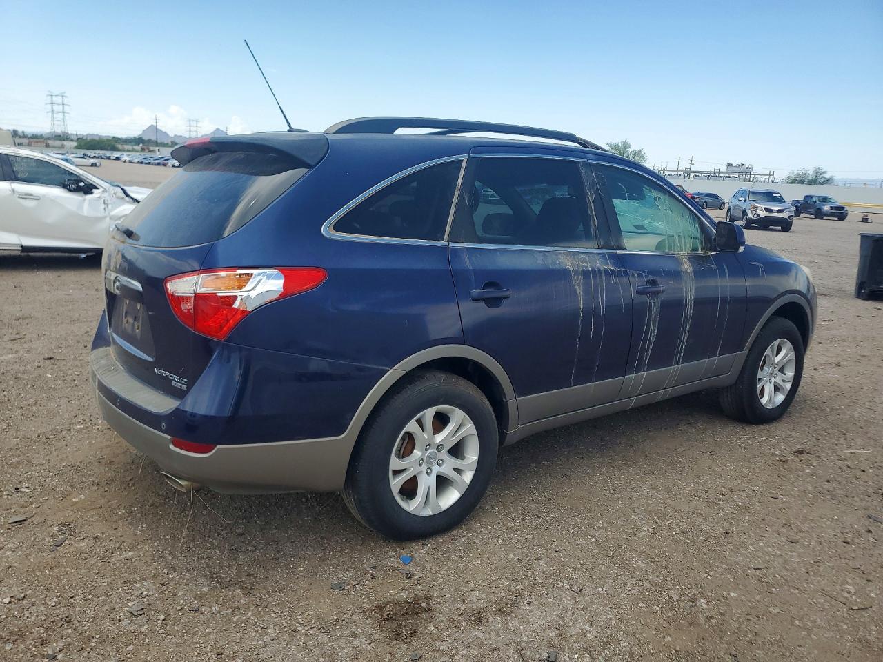 2011 Hyundai Veracruz Gls Blue vin: KM8NUDCC1BU143022