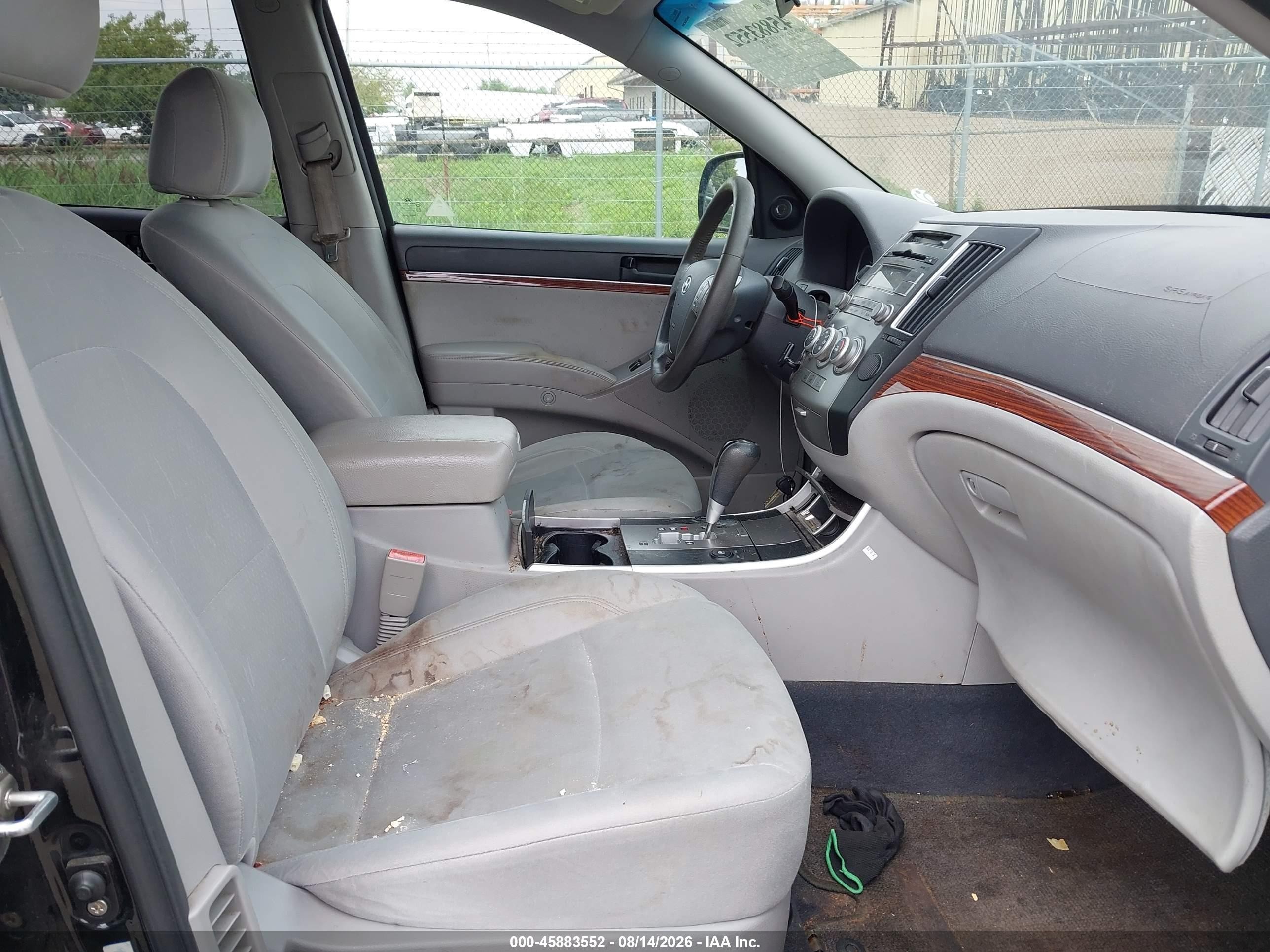 2011 Hyundai Veracruz Gls Black vin: KM8NUDCC1BU145501