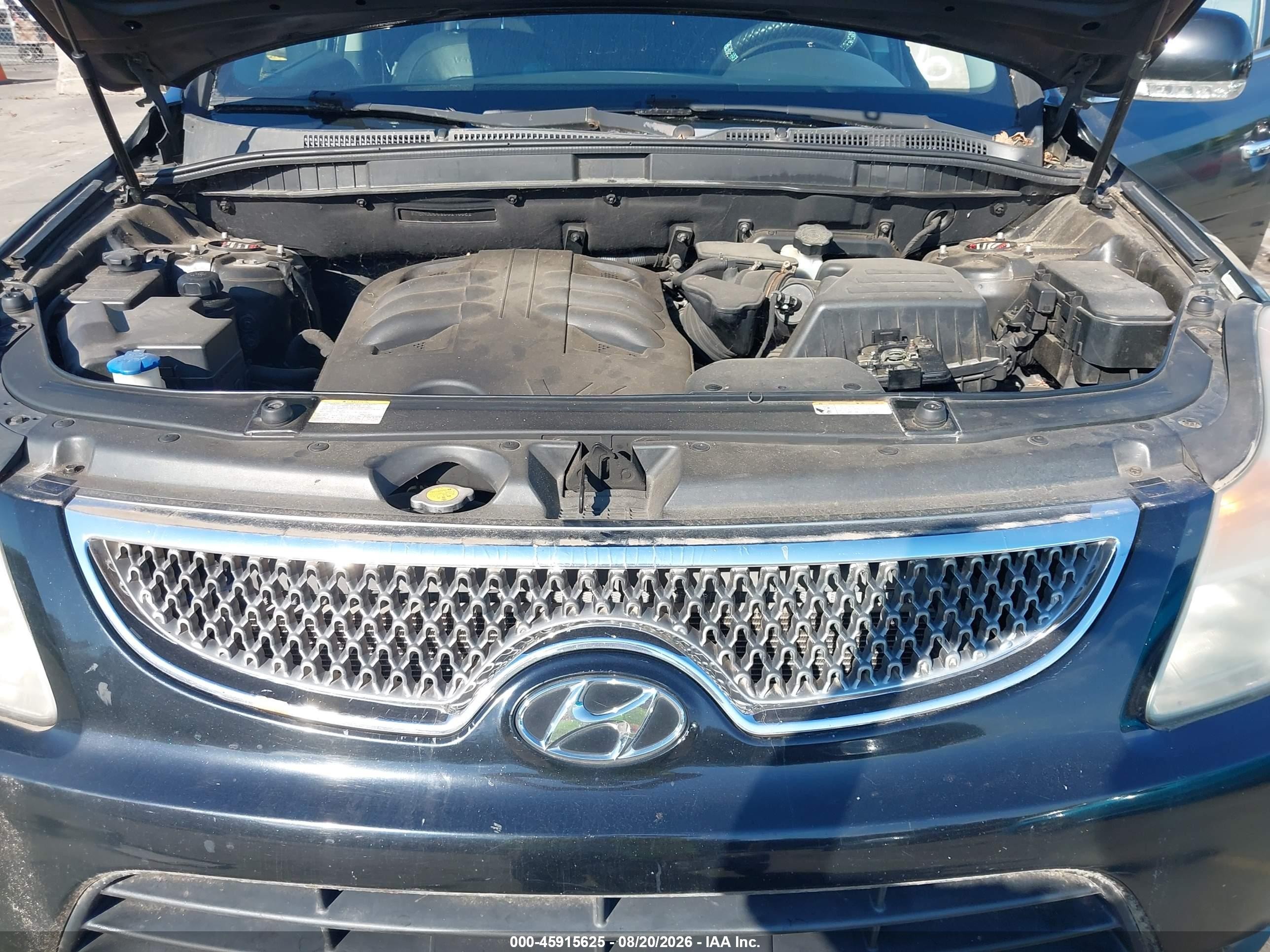 2011 Hyundai Veracruz Limited Black vin: KM8NUDCC1BU148821