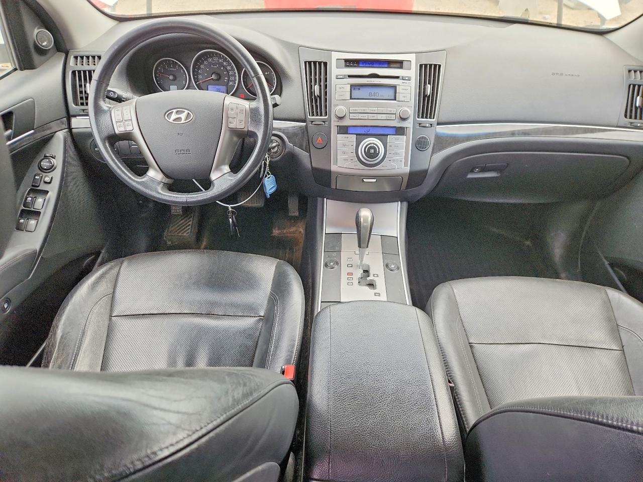 2010 Hyundai Veracruz Gls White vin: KM8NUDCC2AU120573