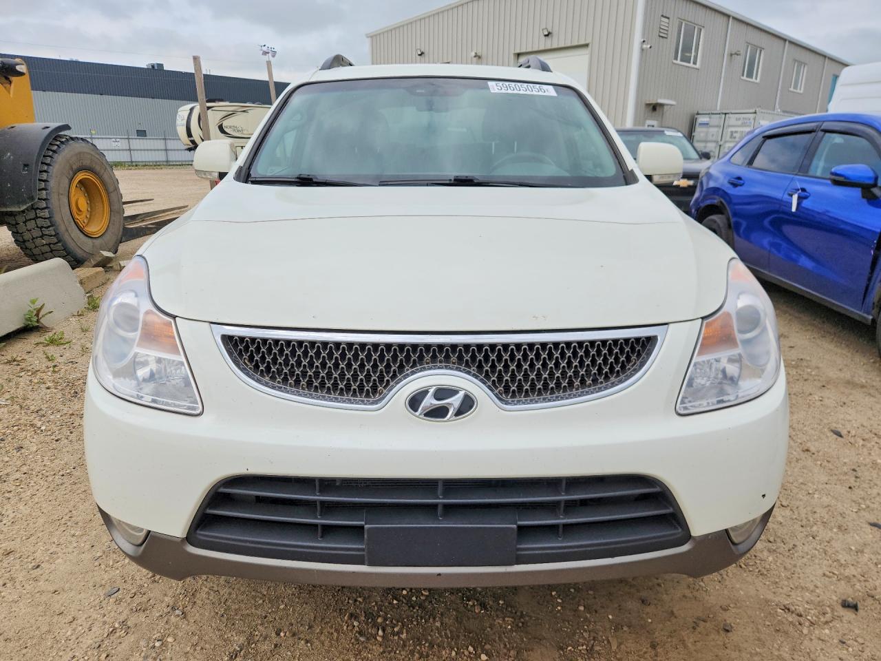 2010 Hyundai Veracruz Gls White vin: KM8NUDCC2AU120573
