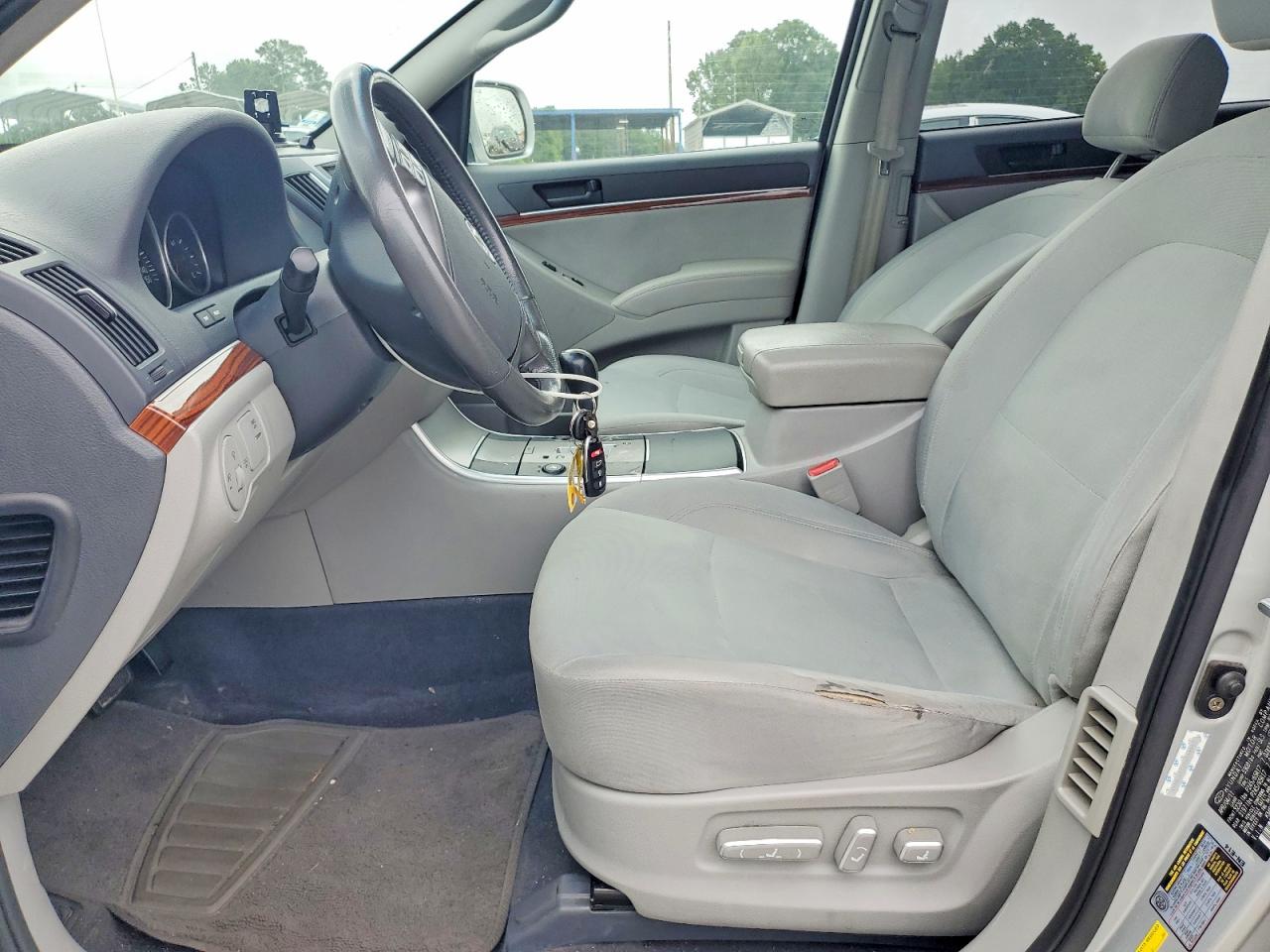 2011 Hyundai Veracruz Gls Silver vin: KM8NUDCC2BU168947