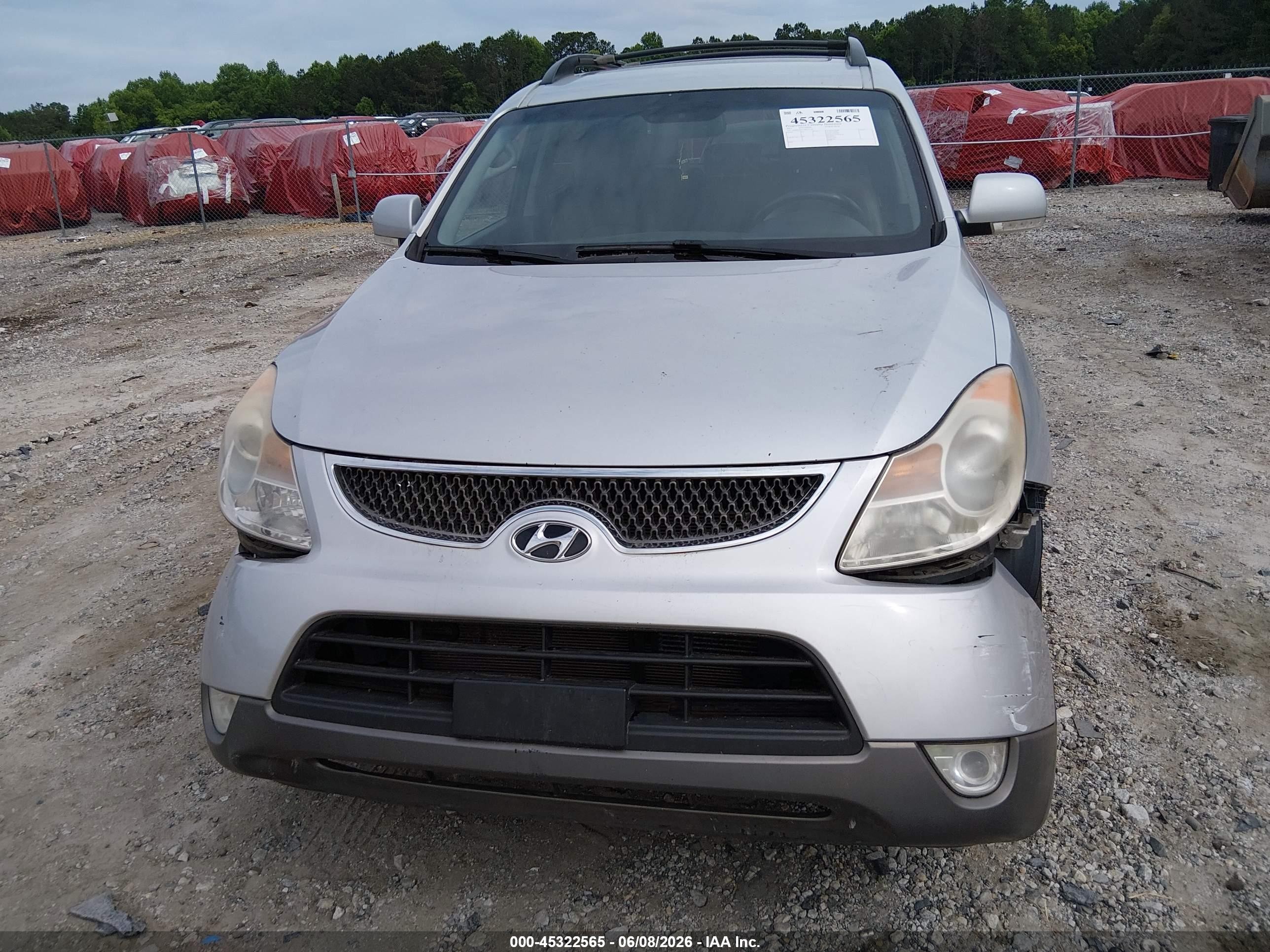2011 Hyundai Veracruz Limited Silver vin: KM8NUDCC2BU177101
