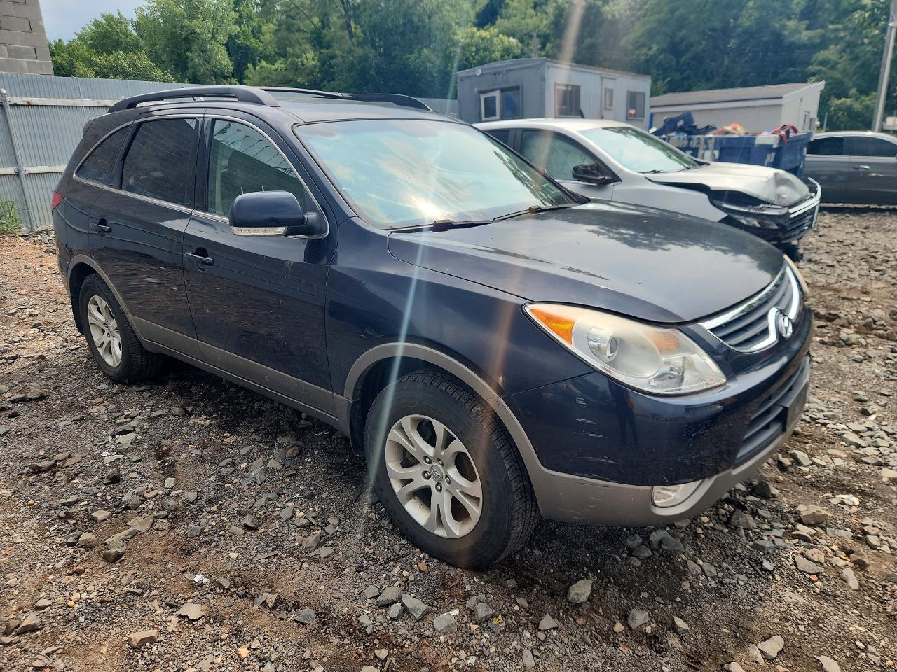 2012 Hyundai Veracruz Gls Blue vin: KM8NUDCC2CU186592
