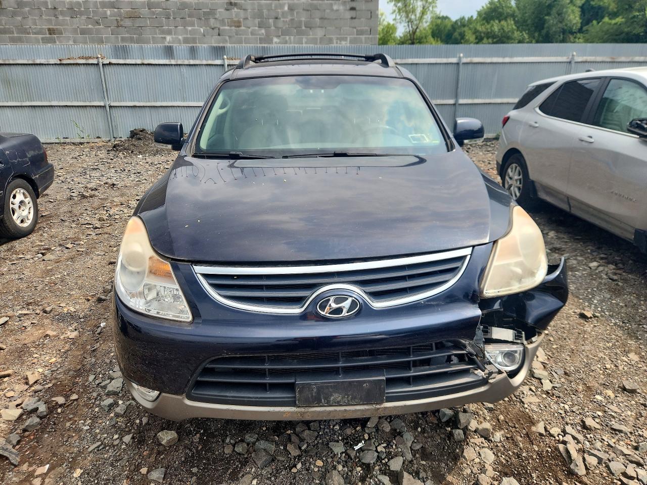 2012 Hyundai Veracruz Gls Blue vin: KM8NUDCC2CU186592