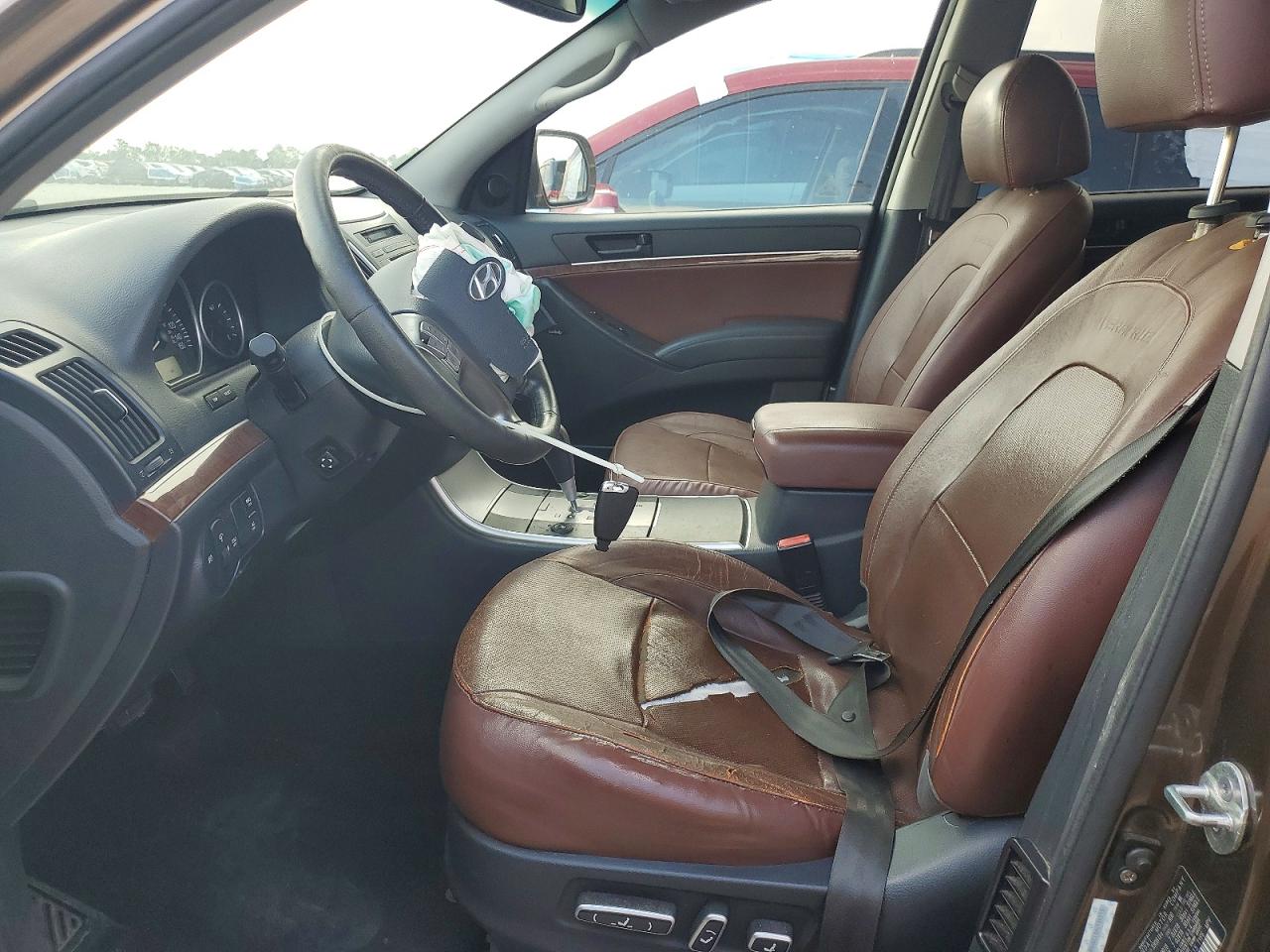 2010 Hyundai Veracruz Limited Коричневый vin: KM8NUDCC3AU134515