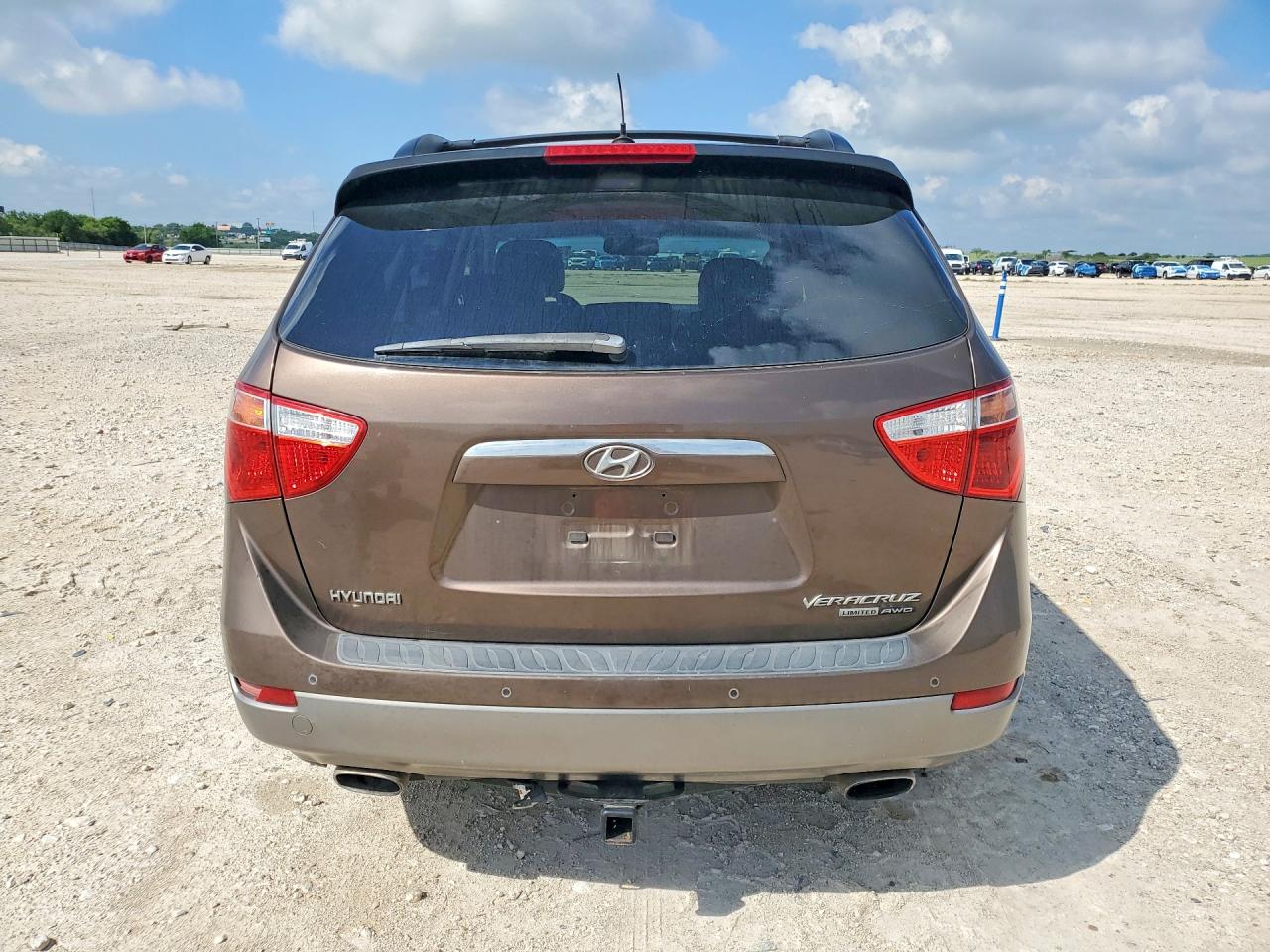 2010 Hyundai Veracruz Limited Коричневый vin: KM8NUDCC3AU134515
