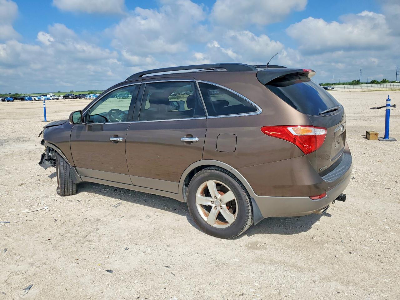 2010 Hyundai Veracruz Limited Коричневый vin: KM8NUDCC3AU134515