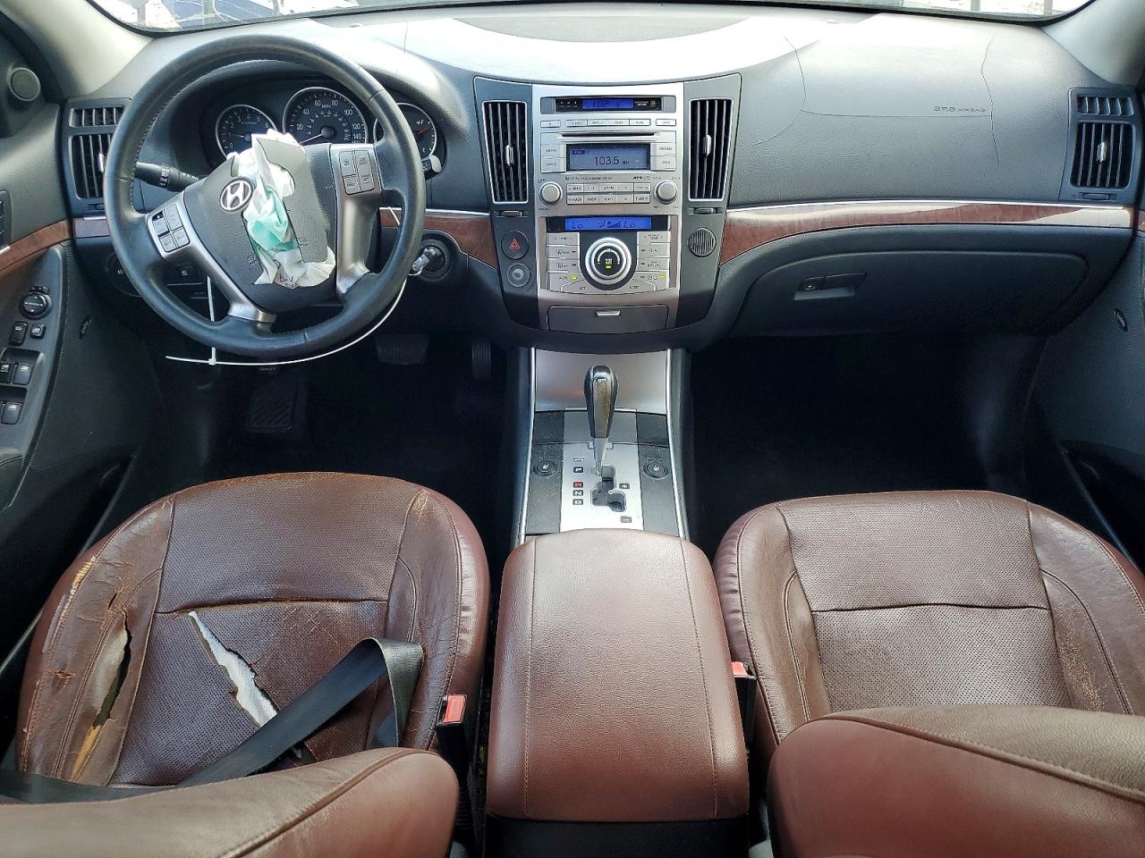 2010 Hyundai Veracruz Limited Коричневый vin: KM8NUDCC3AU134515