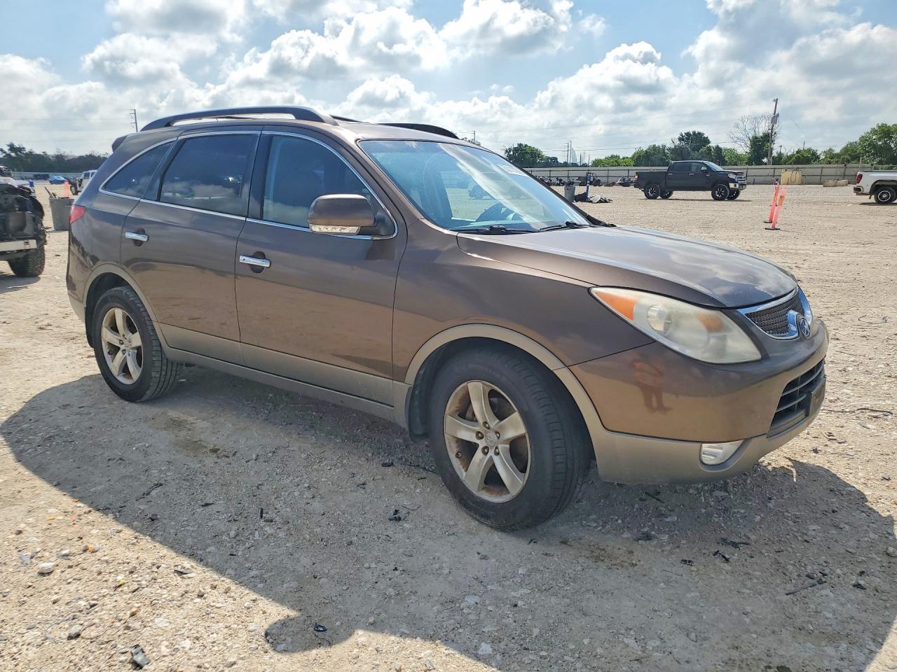 2010 Hyundai Veracruz Limited Коричневый vin: KM8NUDCC3AU134515