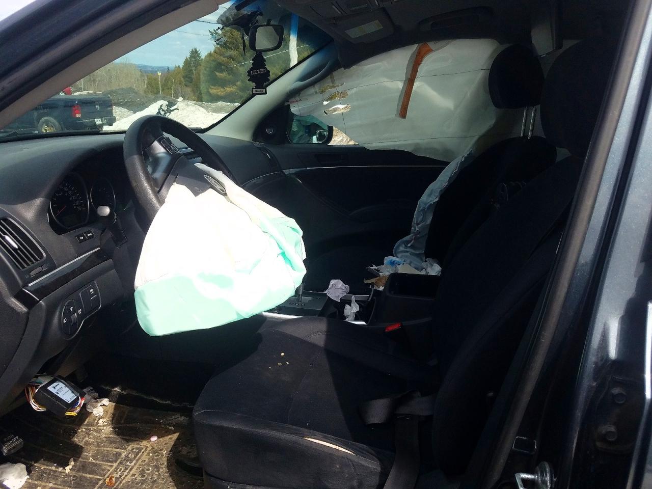 2012 Hyundai Veracruz Gls Gray vin: KM8NUDCC3CU181689