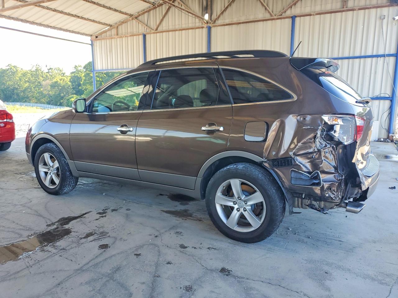 2011 Hyundai Veracruz Limited Brown vin: KM8NUDCC4BU176564