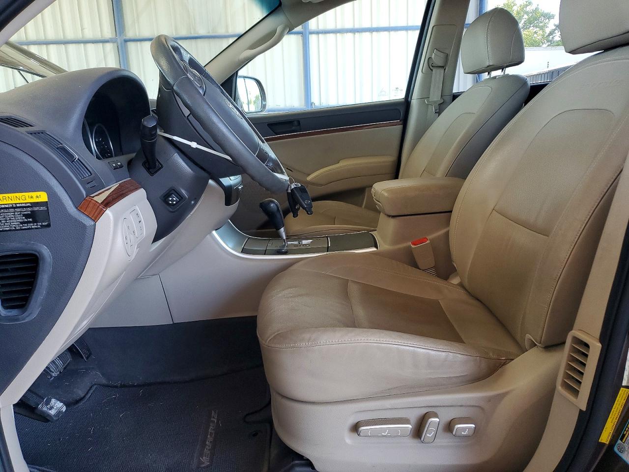 2011 Hyundai Veracruz Limited Brown vin: KM8NUDCC4BU176564