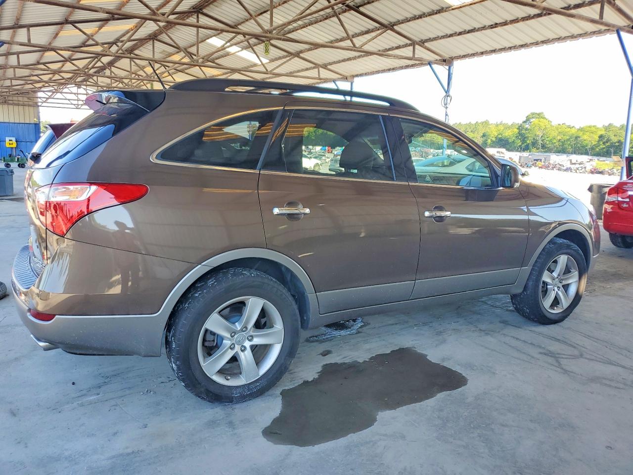 2011 Hyundai Veracruz Limited Brown vin: KM8NUDCC4BU176564