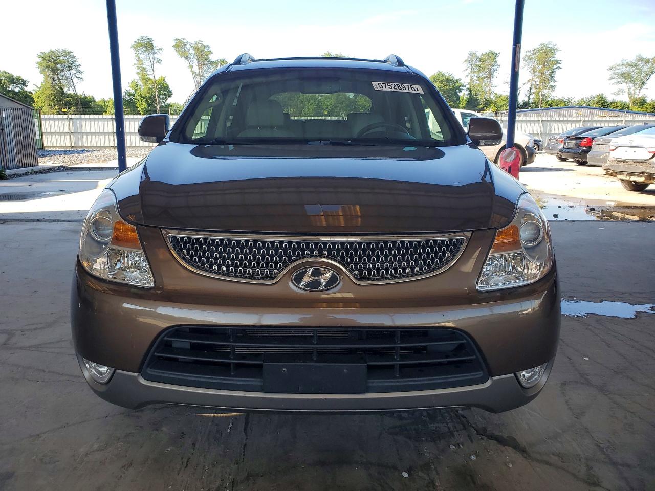 2011 Hyundai Veracruz Limited Brown vin: KM8NUDCC4BU176564