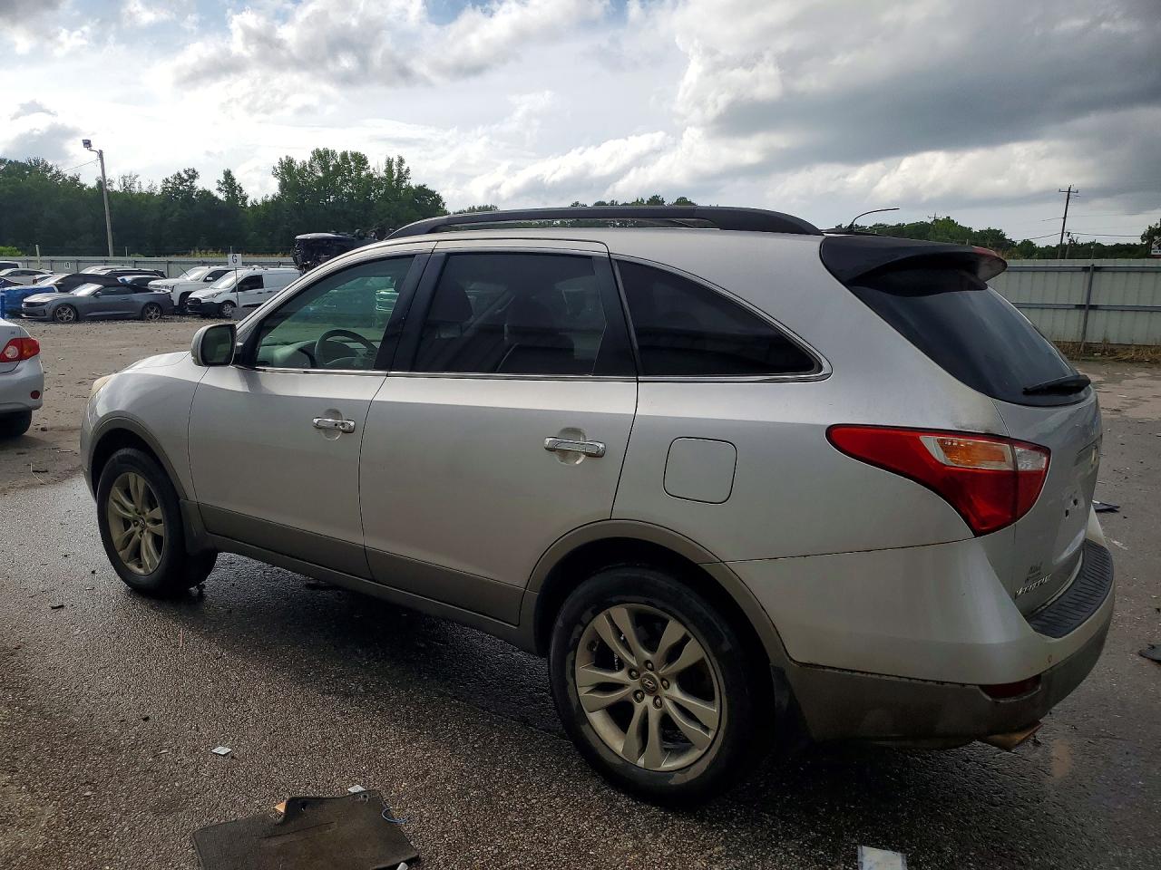 2012 Hyundai Veracruz Limited Silver vin: KM8NUDCC4CU195066