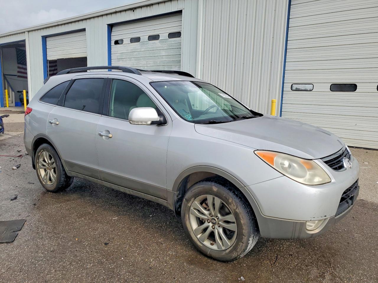 2012 Hyundai Veracruz Limited Silver vin: KM8NUDCC4CU195066