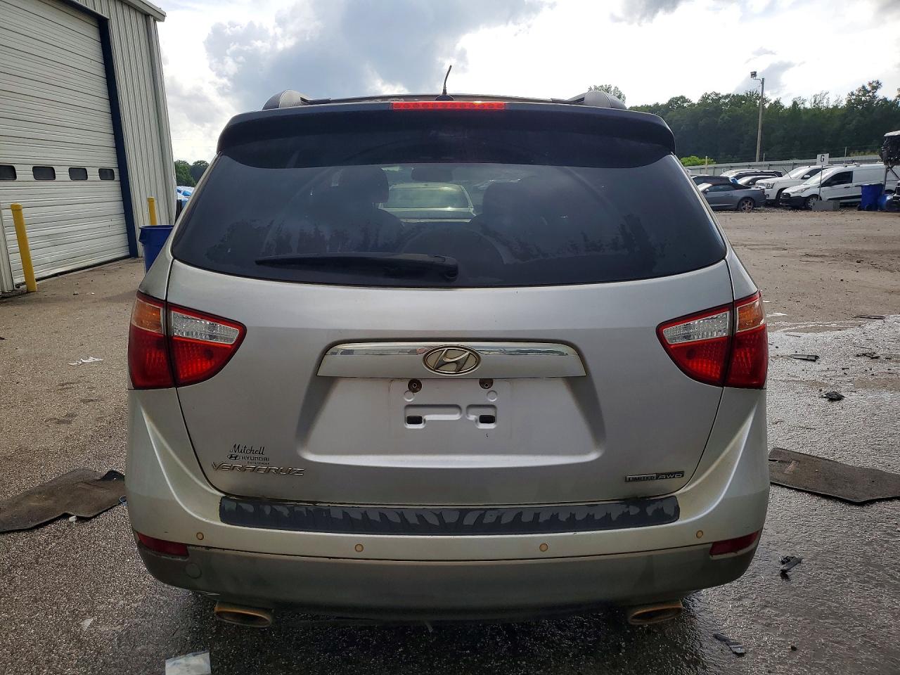 2012 Hyundai Veracruz Limited Silver vin: KM8NUDCC4CU195066