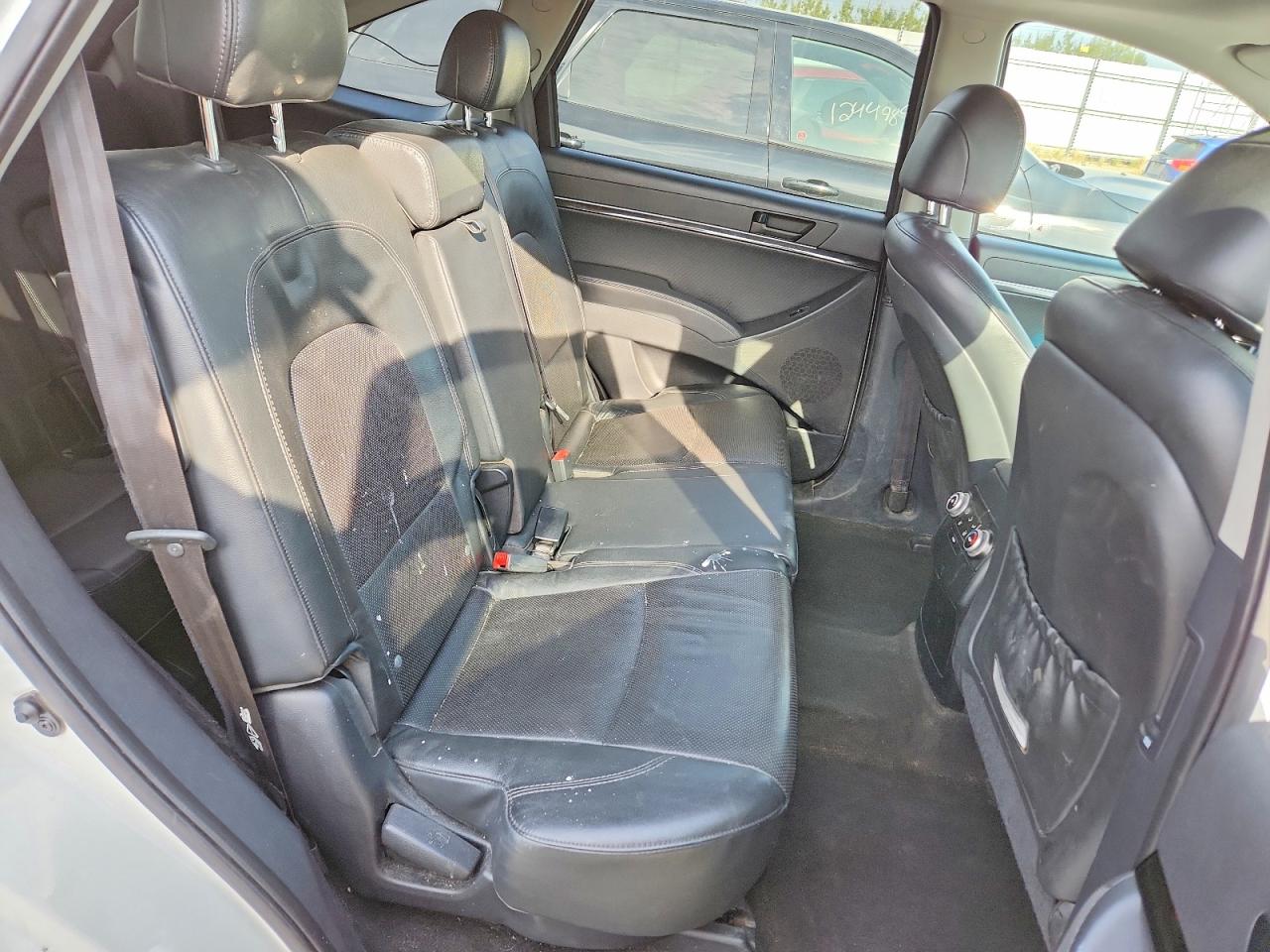 2012 Hyundai Veracruz Gls White vin: KM8NUDCC4CU199974