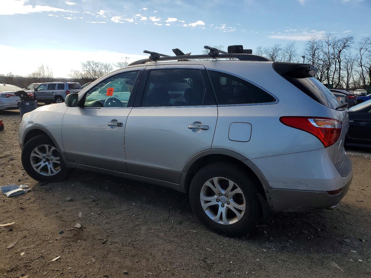 2010 Hyundai Veracruz Gls Silver vin: KM8NUDCC5AU135214