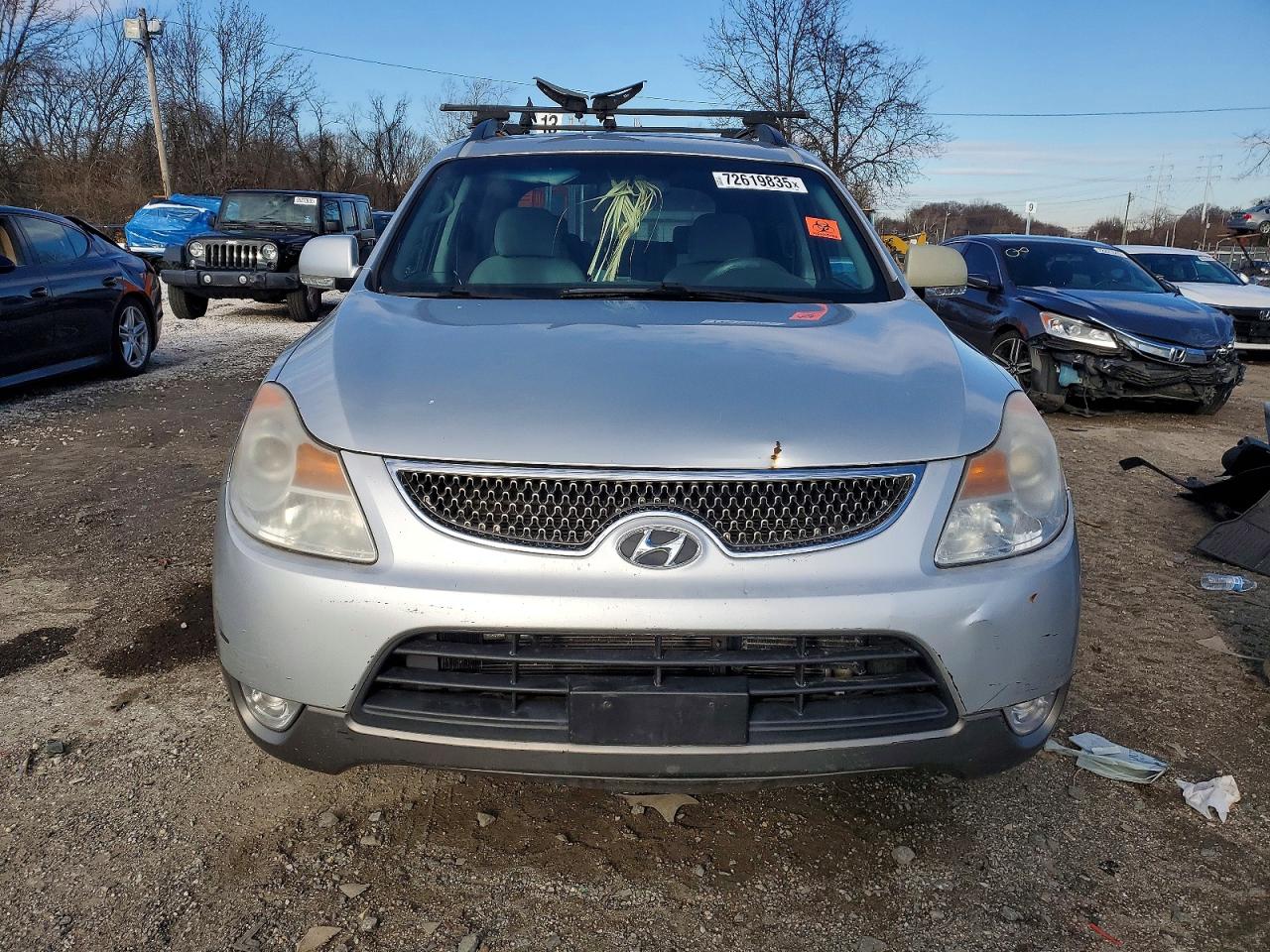2010 Hyundai Veracruz Gls Silver vin: KM8NUDCC5AU135214