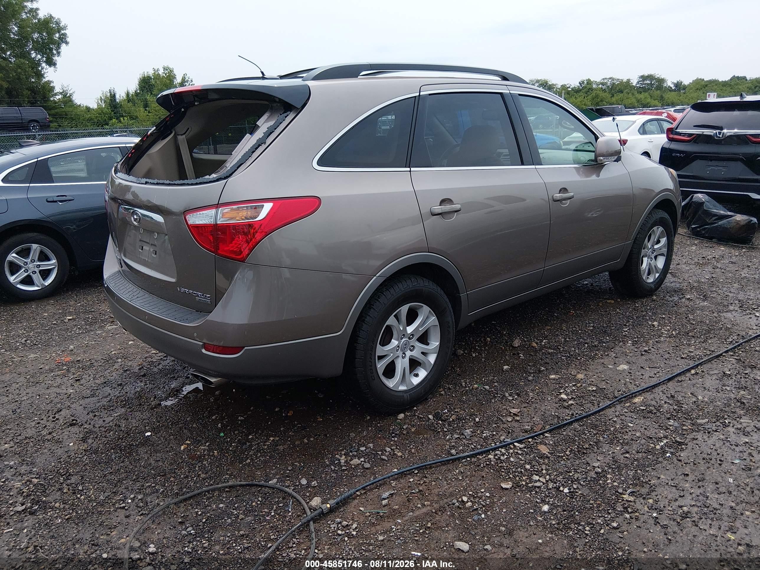 2011 Hyundai Veracruz Gls Gold vin: KM8NUDCC5BU143248