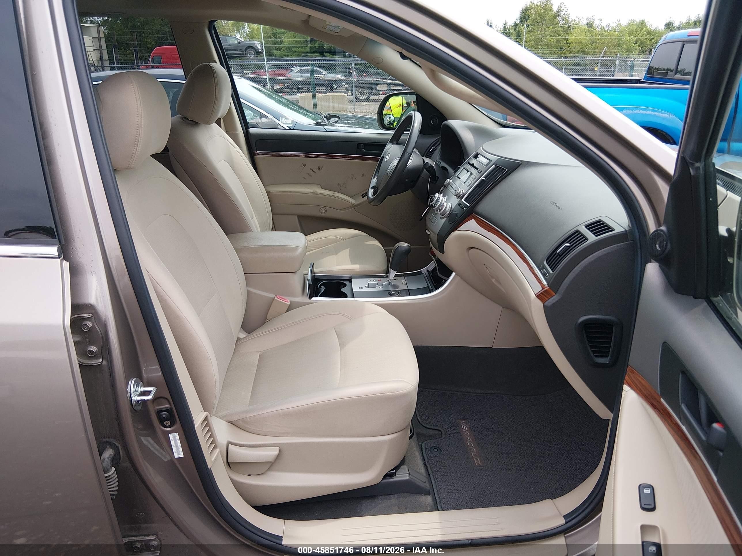 2011 Hyundai Veracruz Gls Gold vin: KM8NUDCC5BU143248