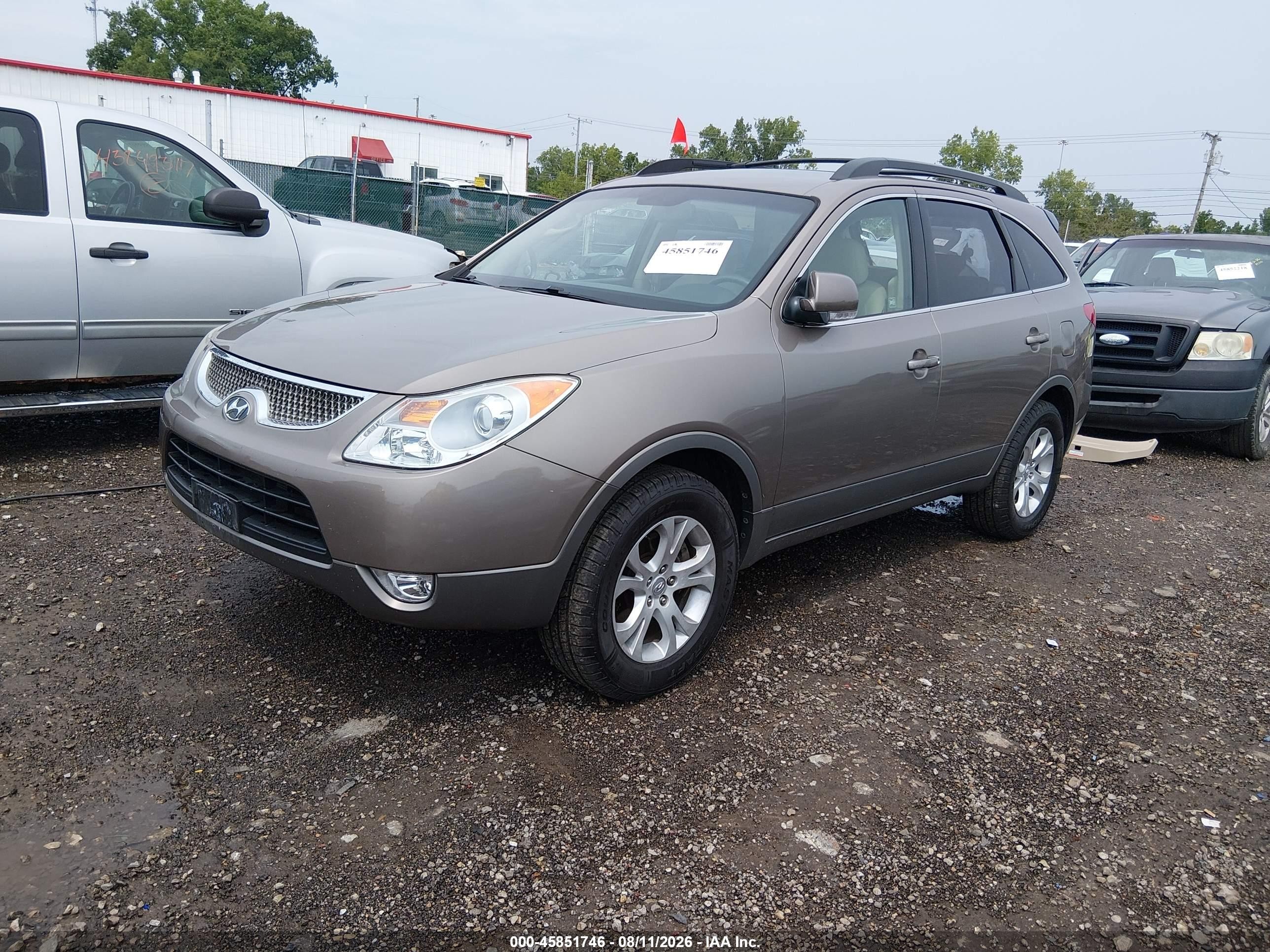 2011 Hyundai Veracruz Gls Gold vin: KM8NUDCC5BU143248