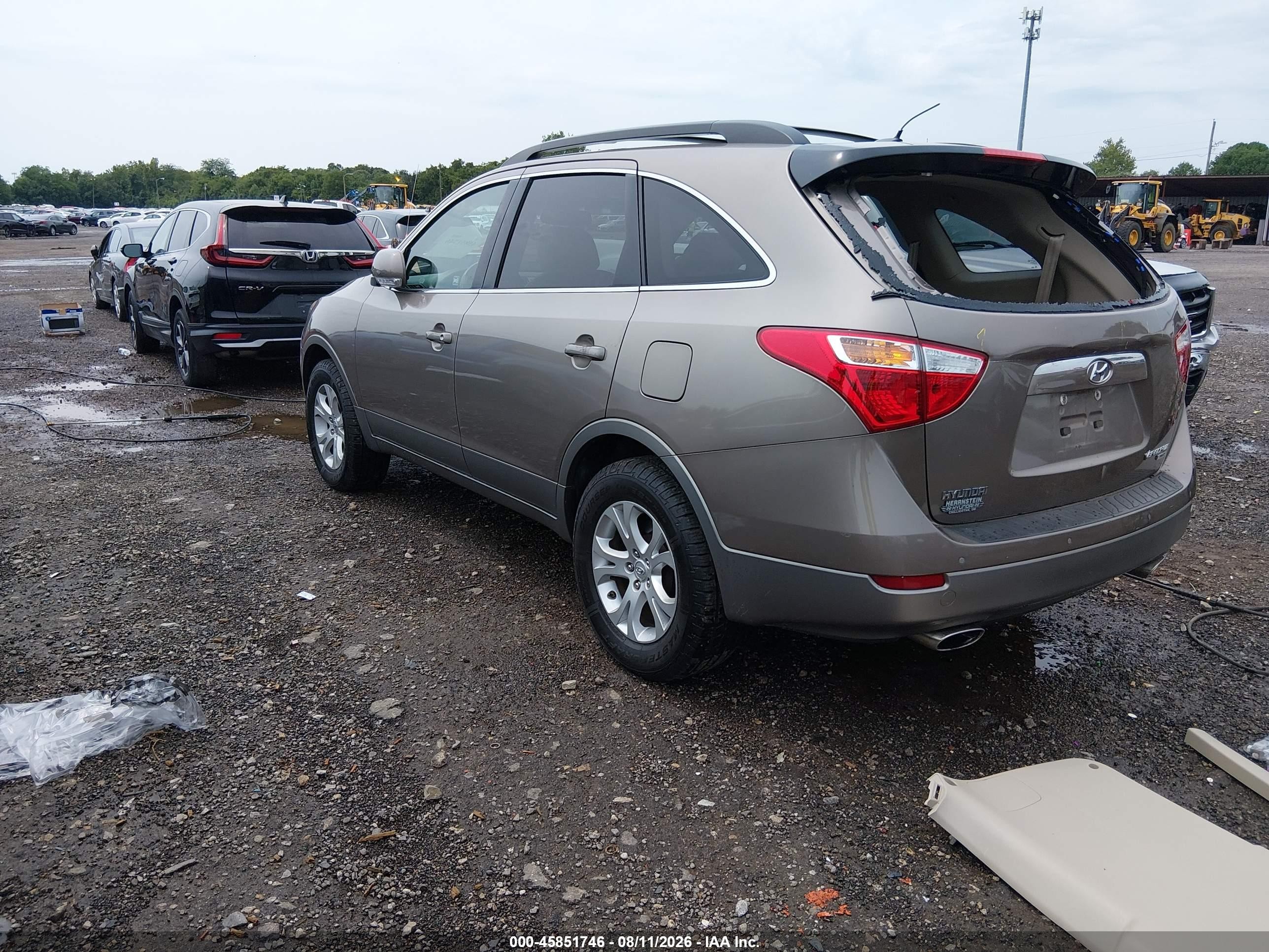 2011 Hyundai Veracruz Gls Gold vin: KM8NUDCC5BU143248