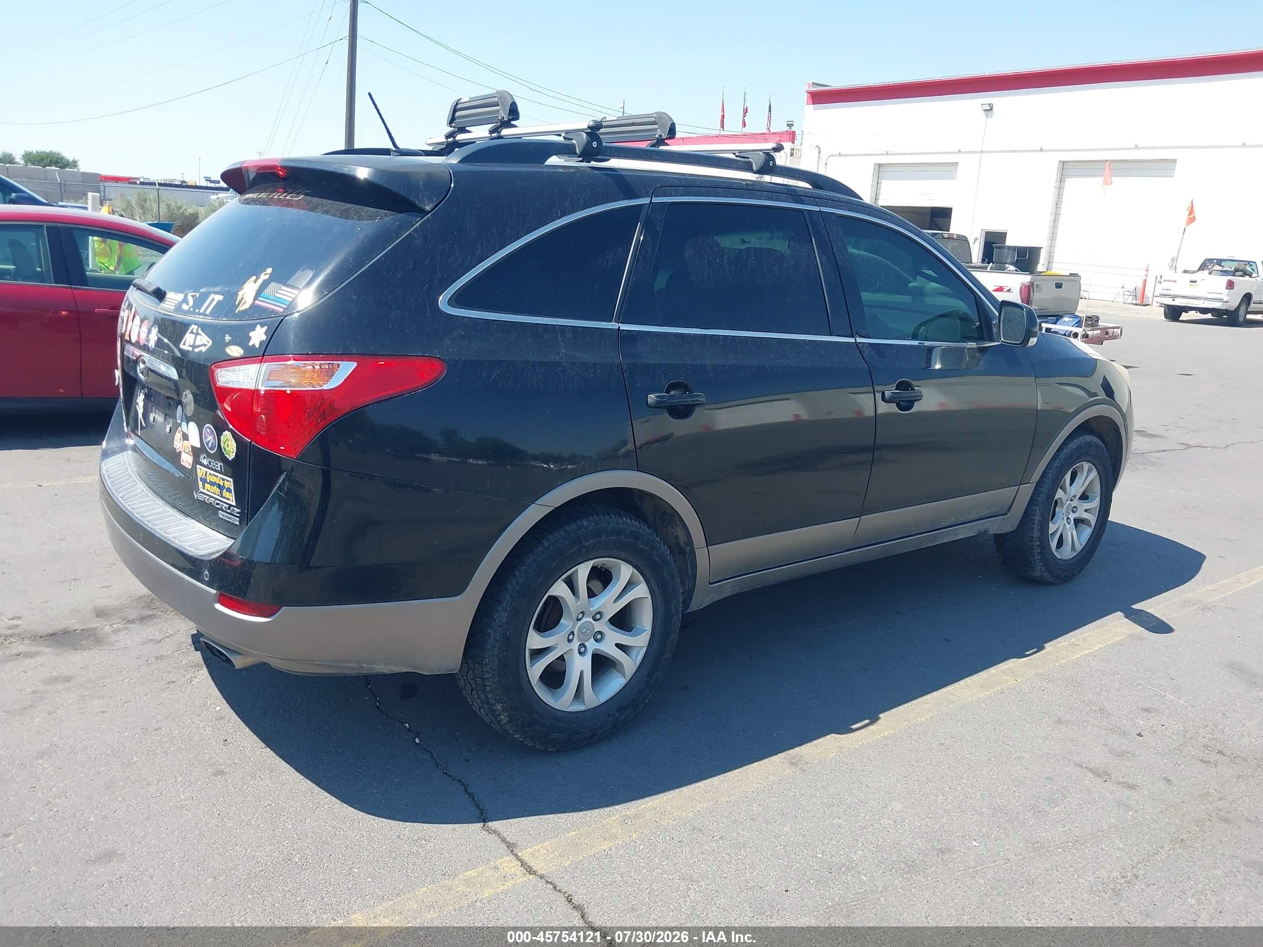 2011 Hyundai Veracruz Gls Красный vin: KM8NUDCC5BU143282