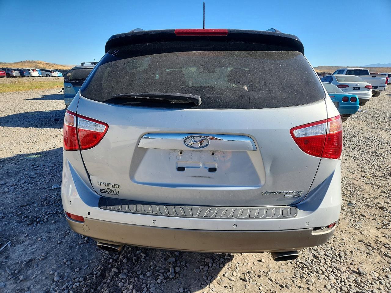2011 Hyundai Veracruz Gls Серый vin: KM8NUDCC5BU155710